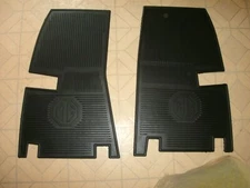 HEAVY DUTY SET  AMCO STYLE RUBBER FLOOR MATS MGA 1956-1962 ROADSTER OR COUPE
