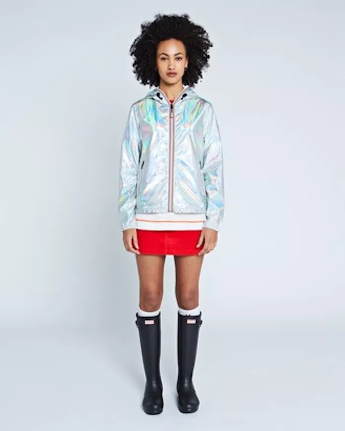Hunter Original Shell Jacket Nebula Silver Size S or L
