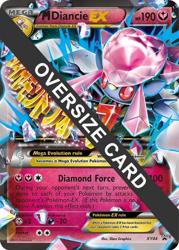 M Diancie Ex XY44 Jumbo Cards for sale | eBay