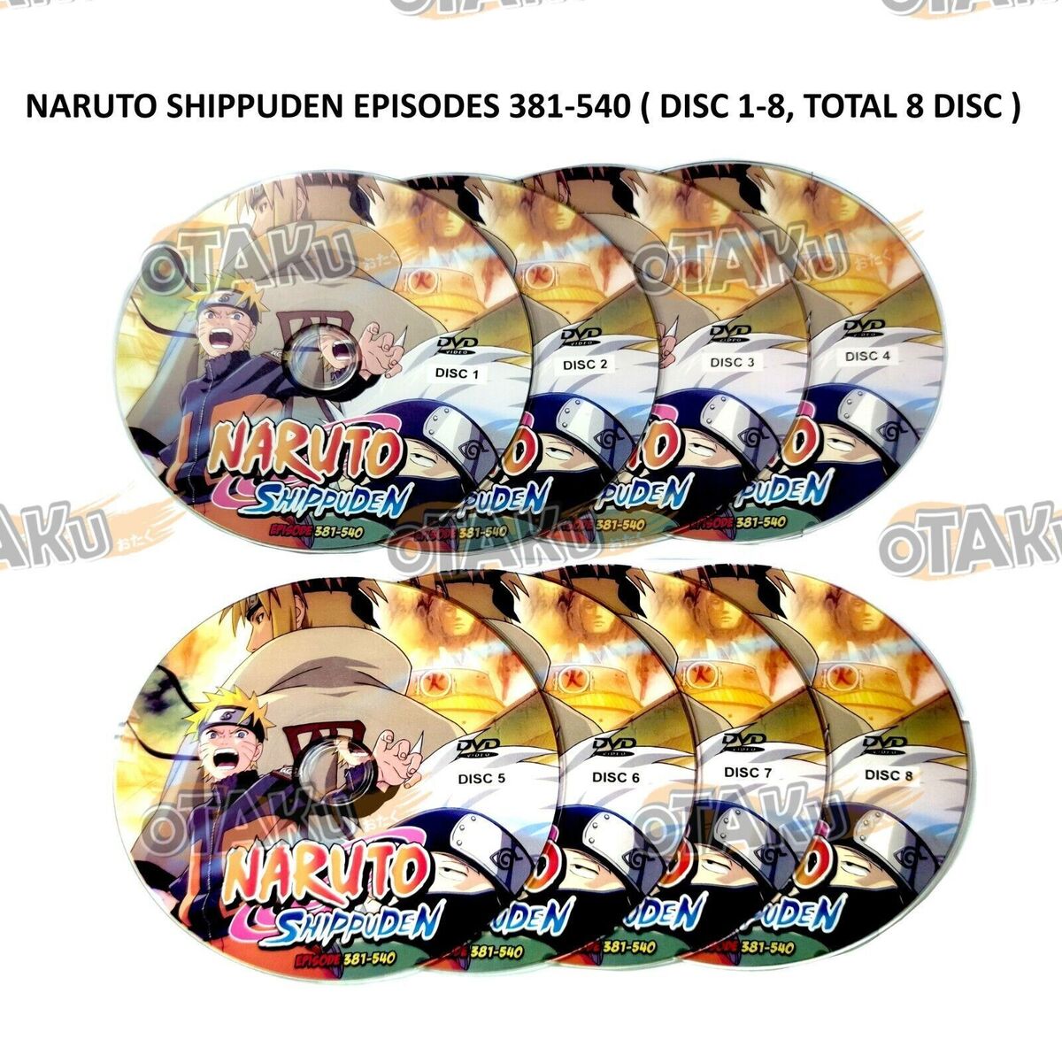 NARUTO / NARUTO SHIPPUDEN - COMPLETE ANIME TV SERIES DVD (1-720 EPS) ENG DUB