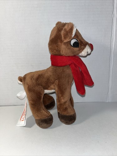Rudolph The Red-Nosed Reindeer 7" Stuffed Plush Toy Animal Adventure 2020 - Picture 4 of 8