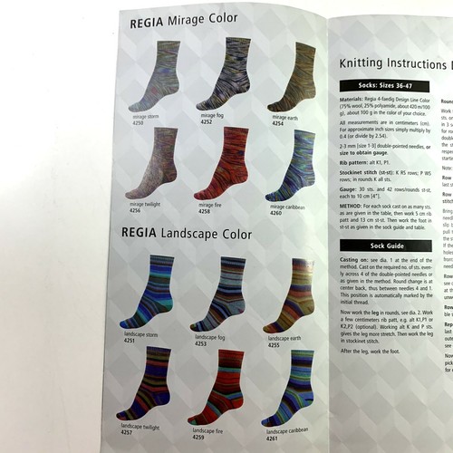 6 Strick- und Häkelanleitungen Socken fingerlose Fäustlinge Taschen Geldbörsen - Bild 3 von 8