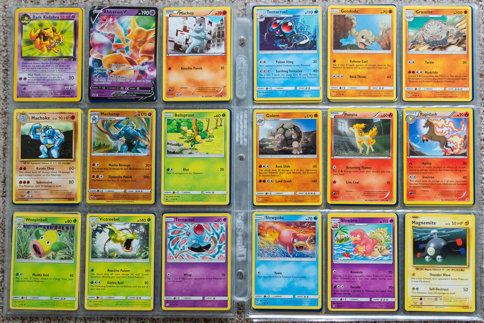 Pokemon TCG 135 Card Lot Hoenn Region Complete Pokedex #252-386 Set