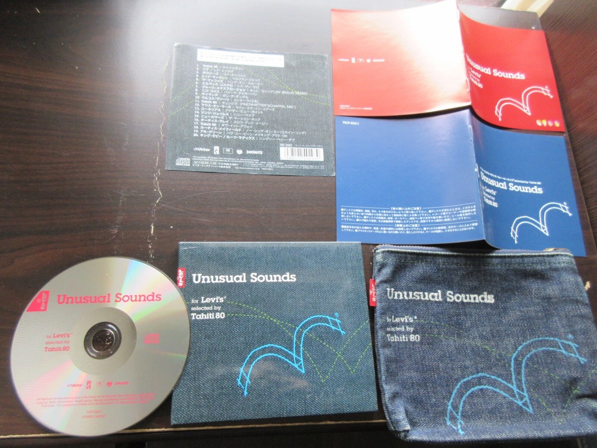 Unusual Sounds for Levi's Selected by Tahiti 80 Japan CD w Denim