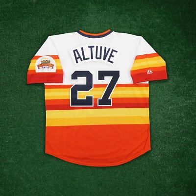 Majestic Astrosアストロズクーパーズタウンコレクションゲームシャツ Majestic Astrosアストロズクーパーズタウンコレクションゲーム