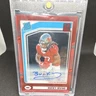 2024 Panini Clearly Donruss Rated Rookie Bucky Irving #86 Red Auto /149