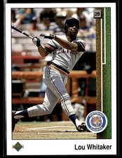 1989 Upper Deck #451 Lou Whitaker Baseball Card 1103V