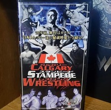 Calgary Stampede Wrestling Japanese Edition VHS  Dynamite Kid WWF WCW ECW NJPW