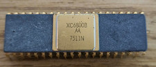 NOS RARE Prototype Motorola XC6800B Microprocessor 8Bit Gold CPU MC68000 1975