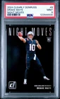 2024 Panini Clearly Donruss Night Moves Drake Maye RC #6 PSA 9