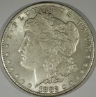 1882-O US Morgan Silver Dollar $1 Beautiful Natural Toning AU