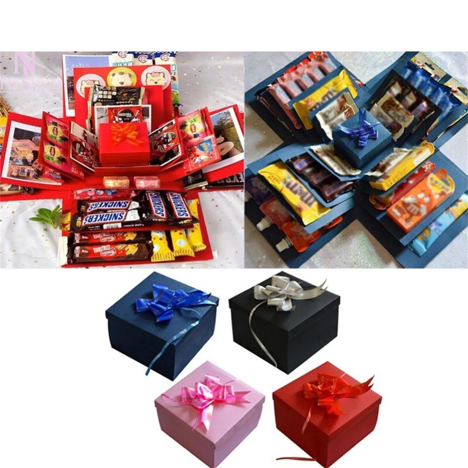 5 Layer Explosion Box DIY Explosion Surprise Gift Box Handmade Snack Box Gift AU - image 2 of 4