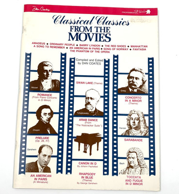 Classical Classics From the Movies - Dan Coates Piano Music Professional Touch