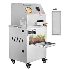 Electric Sugarcane Juicer Stainless Steel Extractor Squeezer Fully Automatic USA