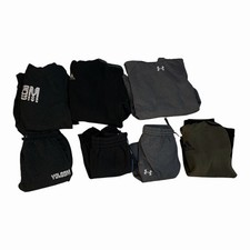 Lot of 3 Youth L  Set   3 Hoodies  3 Sweat Pants Adidas Under Armour Volcom