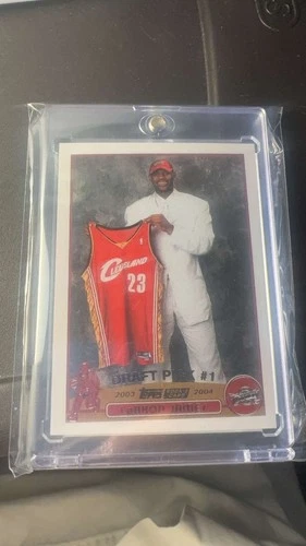LEBRON JAMES 2003-04 TOPPS DRAFT PICK ROOKIE #221 #221 CAVALIERS Q3078