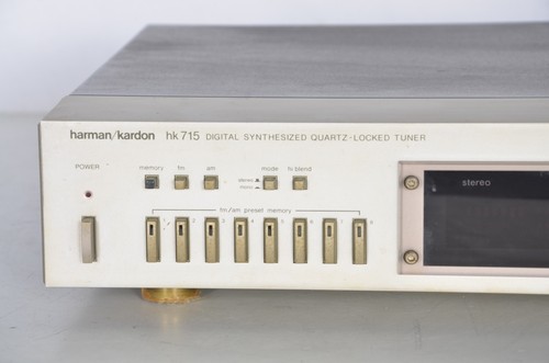 Harman Kardon HK715 Digital Synthesized Quartz-Locked Tuner Tested Working Well - Picture 3 of 13