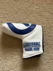 Scotty Cameron TOUR ONLY White & Blue TOUR RAT CIRCLE T BLADE Headcover