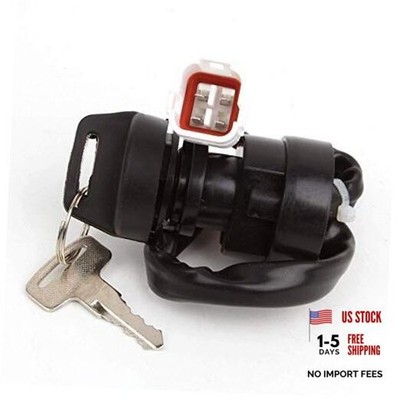Ignition Key Switch for Yamaha Kodiak 400 YFM400 2WD 4WD 1999 2000 2001