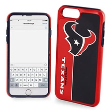 FOCO NFL Houston Texans Bold Case for iPhone SE (2022-20), 8, 7, 6 & 6s (4.7")