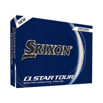 Srixon Q-Star Tour 12 Golfbälle Weiss