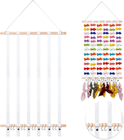 HäNgende Haarspangen Organizer, Haarschmuck Halter Kinderzimmer Aufbewahrung, Ha