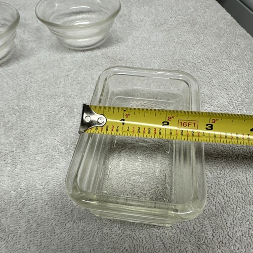 Glasbake Oval, Rectangle & Round Mini Glass Baking Dish Set USA Child-5pc - Picture 10 of 22