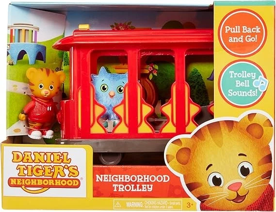 Carro con figura de Daniel Tiger incluida, acción Pull Back and Go con diversión T... Foto 3 de 3