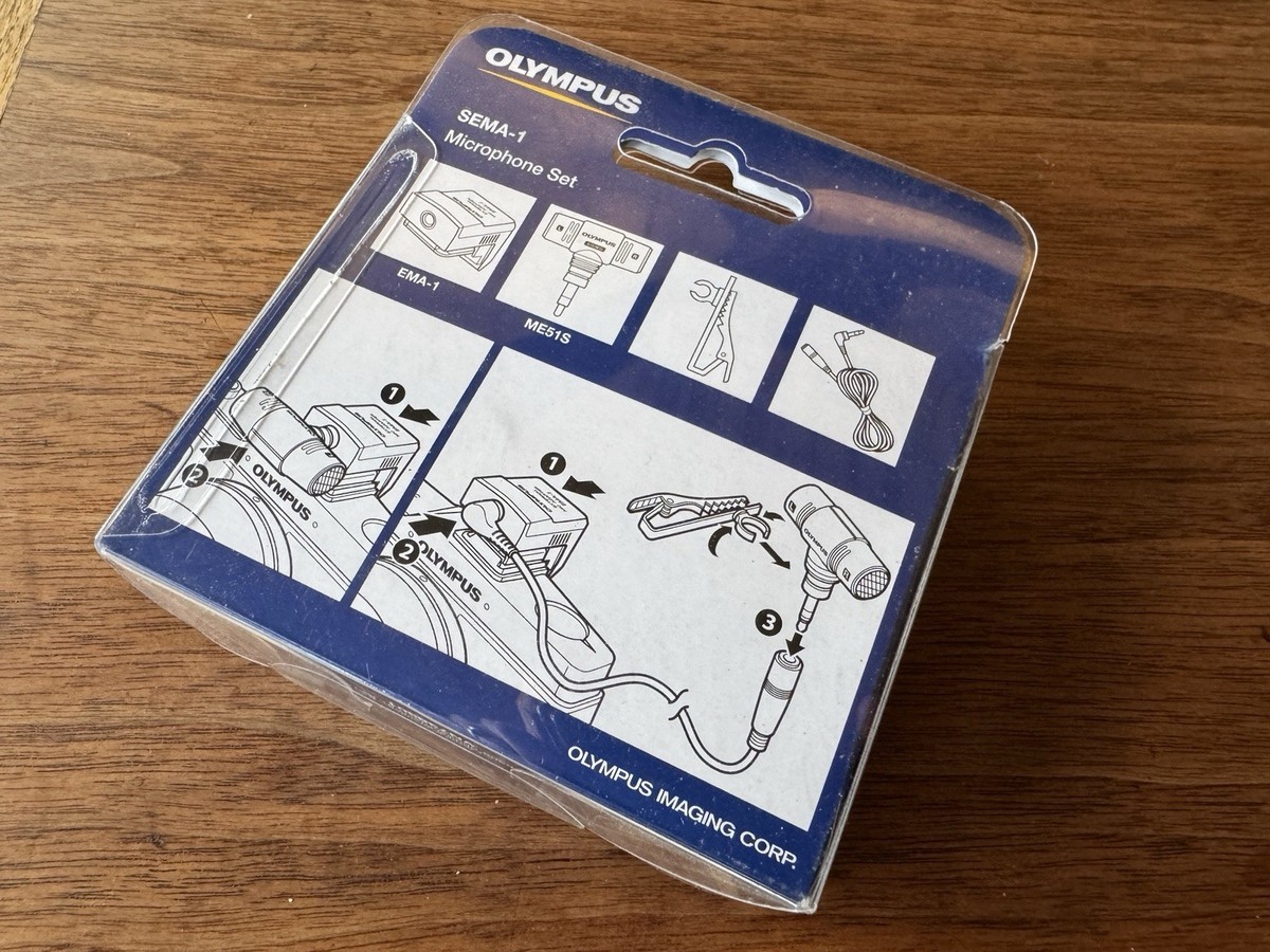 OLYMPUS SEMA-1 Microphone Set オリンパス Olympus Sema-1 Microphone Adapter Set #147592 for sale