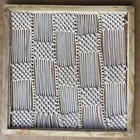 Handmade Cream Beige Macrame Natural Braid Beads Cotton Rope Wall Hanging Frame — photo 4