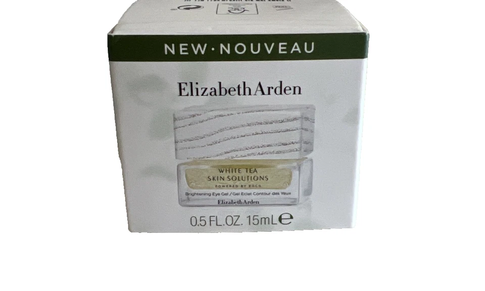 Elizabeth Arden White Tea Skin Solutions Brightening Eye Gel 0.5 oz. New in Box - Image 3 of 4