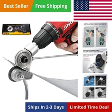Sheet Metal Cutter Drill Attachment,Drill Cut Pro Metal Cutting Adapter,Electric