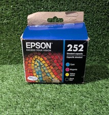 Epson - 252 4-Pack Ink Cartridges - Black/Cyan/Magenta/Yellow EXP:2023