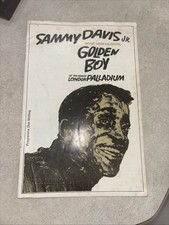 Sammy Davis Jr In The New Musical Golden Boy At The London Palladium Program
