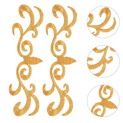 10 Pcs Opernkostümdekoration Kleiderreparaturflicken Stoffflicken