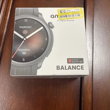 Amazfit Balance Smart Watch GPS Bluetooth 14 Day Battery - Nylon Band - New