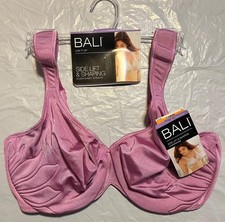 NWT Bali 3353 Live it up Side Lift and Shaping underwire Bra 36DD Pink