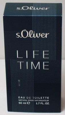 (335,80   / L),  s.Oliver LIFE TIME MEN,  50 ml Eau de Toilette,  OVP