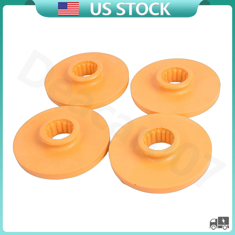 4x Rear Spring Suspension Coil Insulator For Buick Encore Regal Verano LaCrosse - Imagem 3 de 4