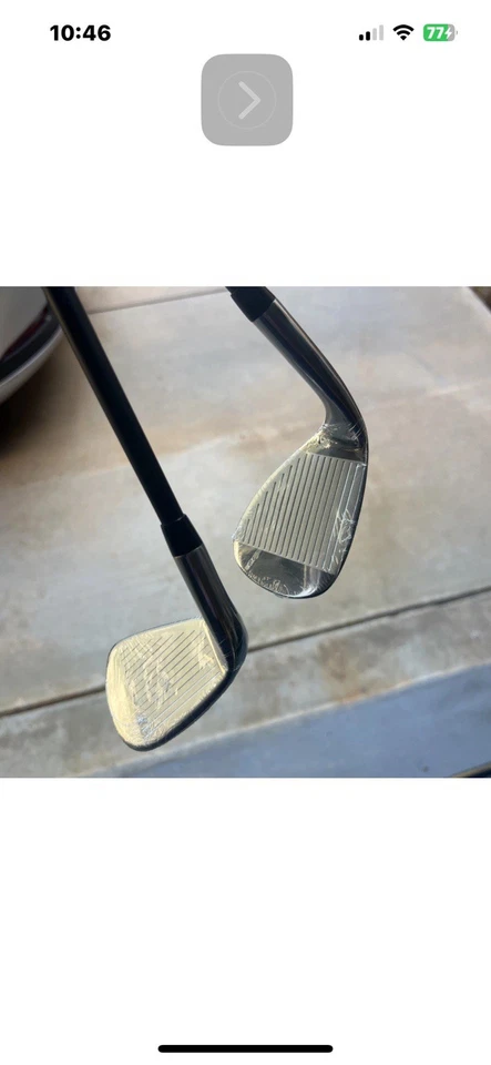 RH Mens Powerbilt Golf EX-550 Hybrid Iron #PW "R" Flex and a BONUS Sandwedge!! - Image 2 of 4