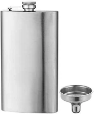 YFS 12oz Stainless Steel Liquor Hip Flask