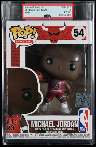 2024 Funko Pop MICHAEL JORDAN 54 Basketball PSA 10 