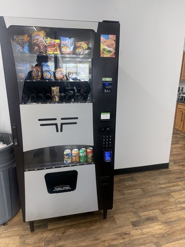 Snack and Beverage Combo Vending Machine, Can/Bottle Dispenser, Digital Display
