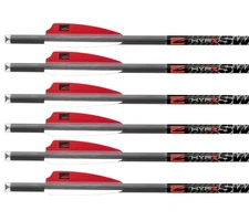 Killer Instinct Hypr SWAT 22" 400gr Crossbow Arrows 6 Pack #1062-6