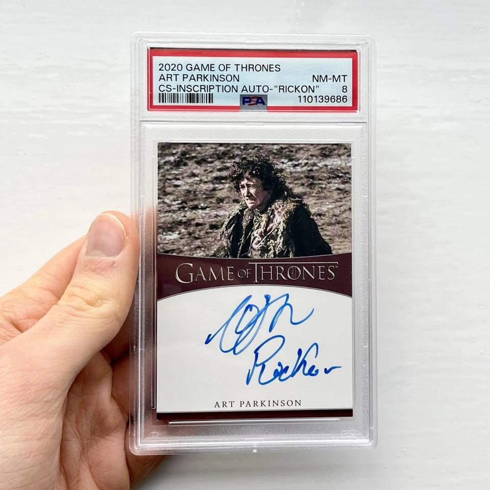 Game of Thrones AUTOGRAPH Trading Card PSA Graded 8 Rare Auto Signed Merch Gifts - Image 3 of 4