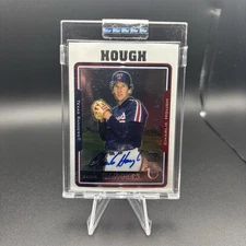 2005 TOPPS CHROME RETIRED SIGNATURE EDITION CHARLIE HOUGH #TA-CH AUTO