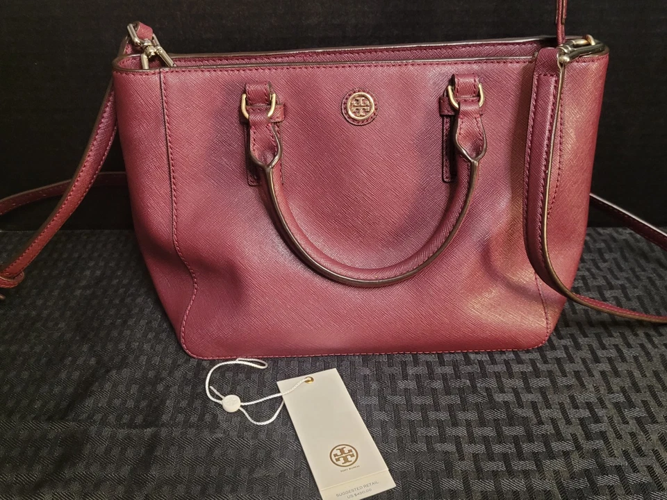 Bolso de mano de cuero Tory Burch Foto 4 de 4