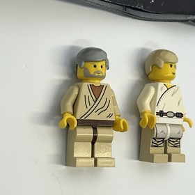 Lego Star Wars 7110 Landspeeder Manual + Figure ONLY Luke Skywalker + Obiwan