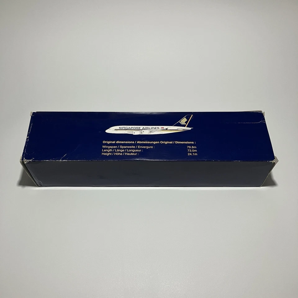 Singapore Airlines Airbus A380-800 1:200 Hogan Wings avión modelo avión a presión Foto 4 de 4