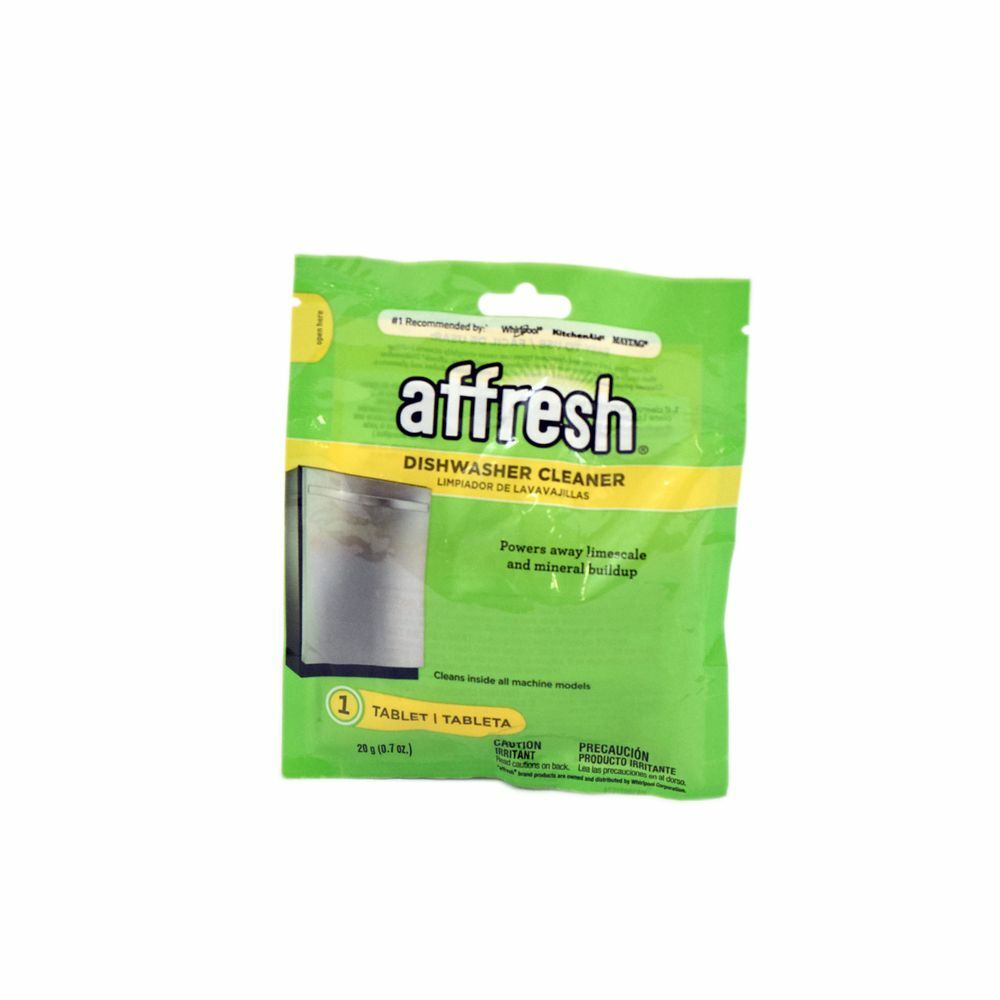 New Genuine OEM Whirlpool Dishwasher Affresh Cleaner Sample W10921674